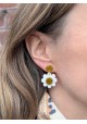 Boucles d'oreilles ALMA - plusieurs coloris