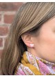 Boucles d'oreilles AIMEE - MINI taille plusieurs coloris