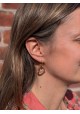 Boucles d'oreilles AMORIO - plusieurs coloris