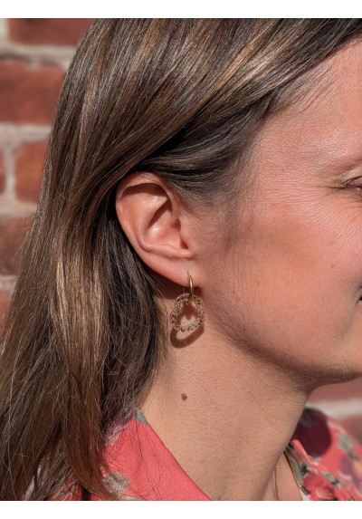 Boucles d'oreilles AMORIO - plusieurs coloris