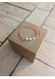 Bracelet BILLIE corail fluo 1