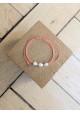 Bracelet BILLIE corail fluo 1