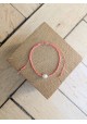 Bracelet BILLIE corail fluo 2