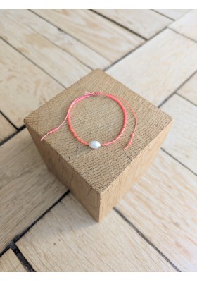 Bracelet BILLIE corail fluo 2