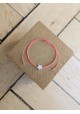 Bracelet BILLIE corail fluo 3