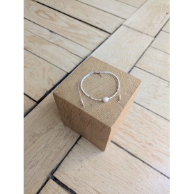 Bracelet BILLIE blanc nacré 1