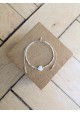 Bracelet BILLIE blanc nacré 2