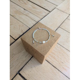Bracelet BILLIE vert pâle 2