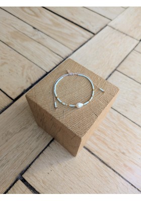 Bracelet BILLIE vert pâle 2