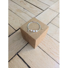 Bracelet BILLIE vert pâle 3