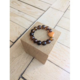 Bracelet BIANCA marron