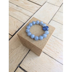 Bracelet BIANCA bleu gris