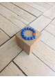 Bracelet BIANCA bleu roi et orange