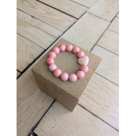 Bracelet BIANCA saumon