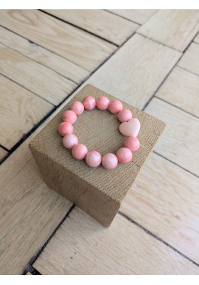 Bracelet BIANCA saumon