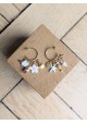 Boucles d'oreilles BABETTE - plusieurs coloris