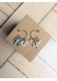 Boucles d'oreilles BABETTE - plusieurs coloris