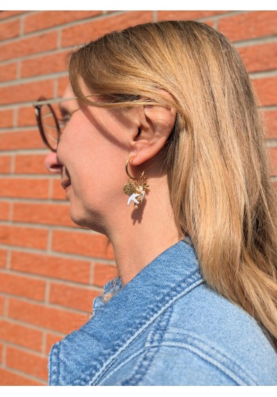 Boucles d'oreilles BABETTE - plusieurs coloris