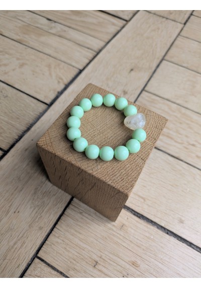 Bracelet BIANCA vert pâle