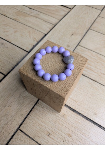Bracelet BIANCA parme