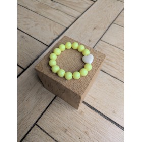 Bracelet BIANCA jaune pâle