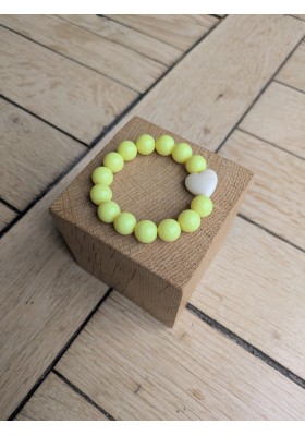 Bracelet BIANCA jaune pâle