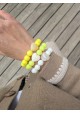 Bracelet BIANCA jaune pâle