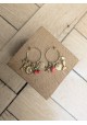 Boucles d'oreilles BABETTE - plusieurs coloris