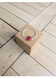 Bracelet BESSIE écru crabe