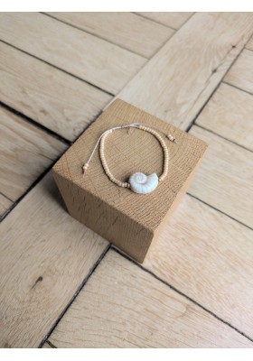 Bracelet BESSIE crème coquillage