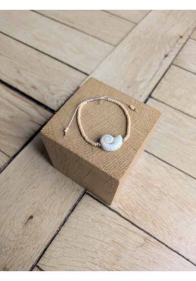 Bracelet BESSIE crème coquillage