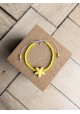 Bracelet BESSIE jaune étoile de mer
