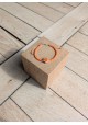 Bracelet BESSIE orange coquillage