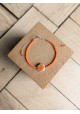 Bracelet BESSIE orange coquillage