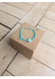 Bracelet BESSIE turquoise fleur