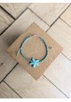 Bracelet BESSIE turquoise étoile de mer