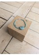 Bracelet BESSIE turquoise coquillage