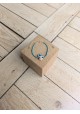 Bracelet BESSIE turquoise poisson multicolore