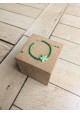 Bracelet BESSIE vert étoile de mer