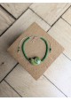 Bracelet BESSIE vert coquillage