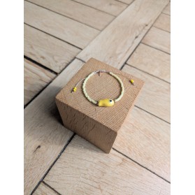 Bracelet BESSIE jaune poisson
