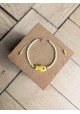 Bracelet BESSIE jaune poisson