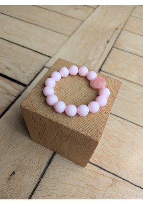 Bracelet BIANCA rose pâle