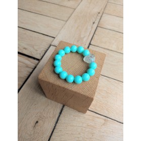 Bracelet BIANCA vert d'eau