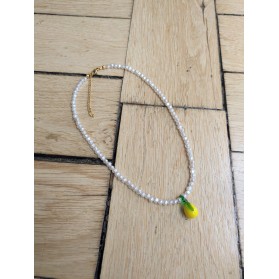 Collier CELESTINE citron
