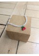 Collier CELESTINE cerise