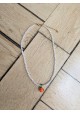 Collier CELESTINE orange
