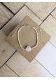 Bracelet BESSIE coquillage beige