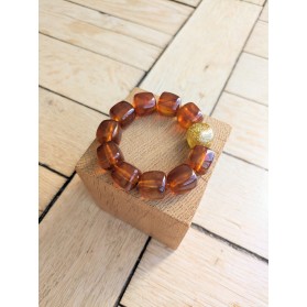 Bracelet DANIA marron 15€