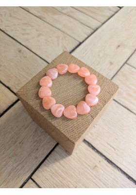 Bracelet DAPHNE rose 12€